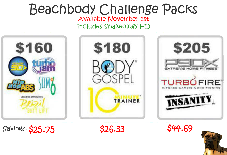 Get a Challenge Pack to GET RESULTS!